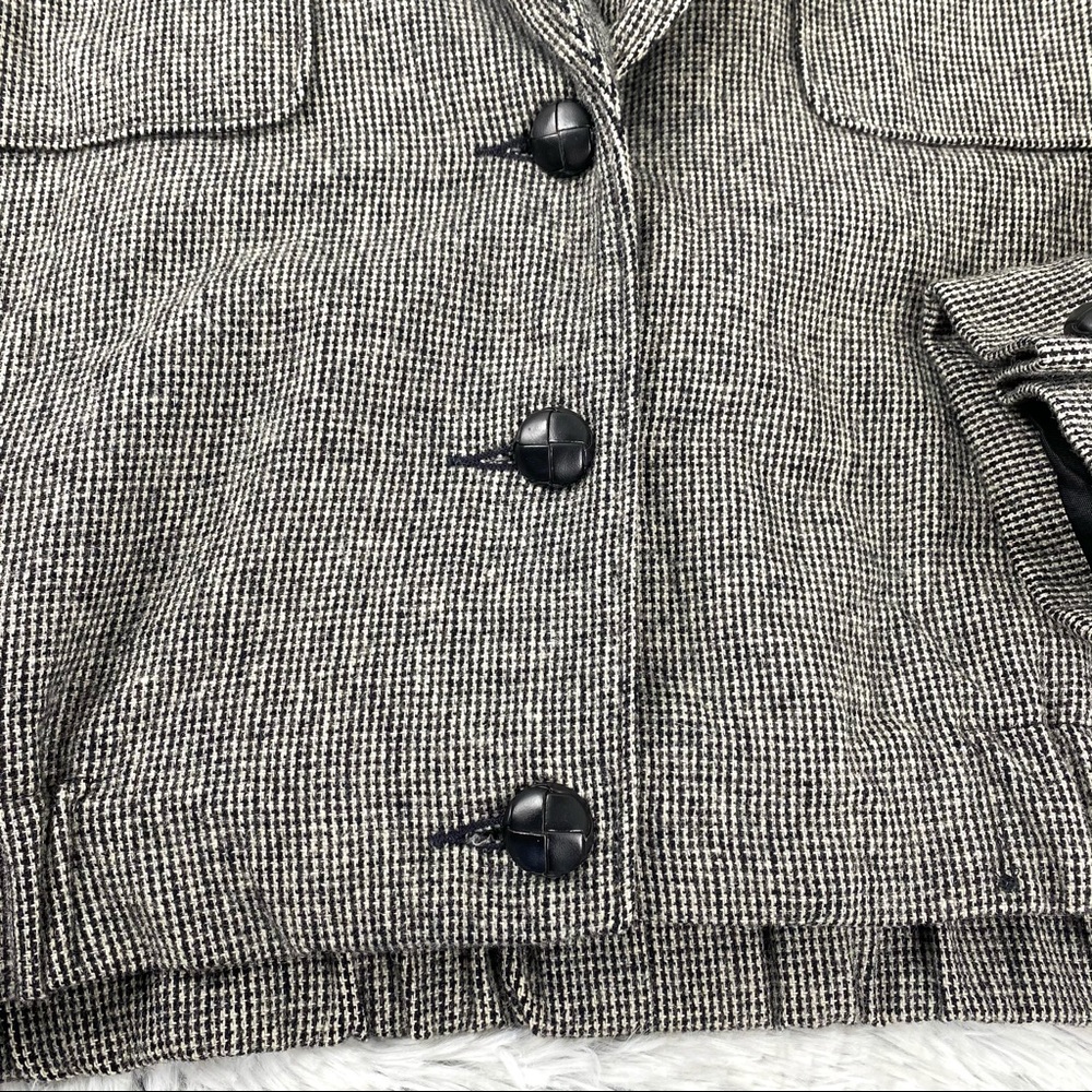 Vintage Pendleton Cropped Wool Bomber Jacket Euc - image 3